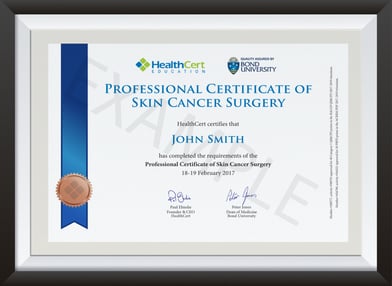 Professional Certificate of Skin Cancer Surgery.png